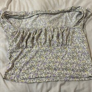 Floral print Crop Top